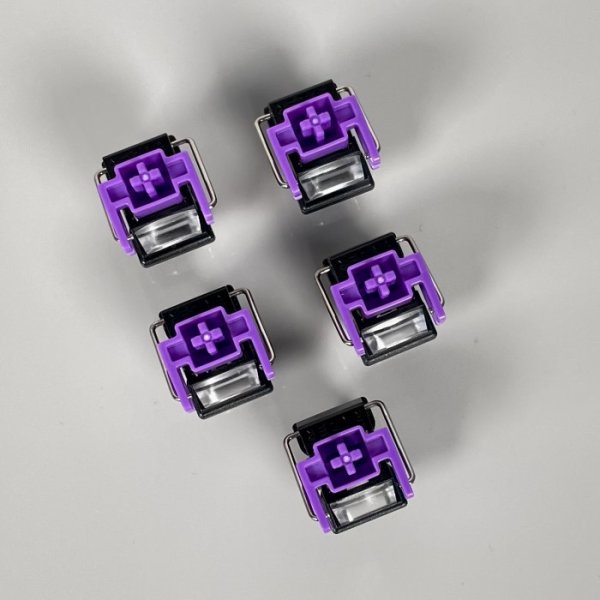 5x Razer Opto- Mechanical Switches Purple, Optische Mechanische Schalter Lila Huntsman Ersatzteil